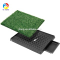 Pet Potty Três Camadas Cão Treinamento Higiênico Pad Park Patch Mat Interior Ao Ar Livre Grande Tamanho 20 &quot;X 25&quot;